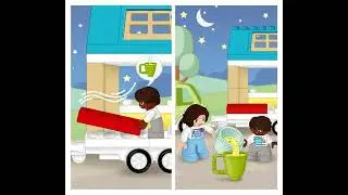 Building instructions for 10986, Family House on Wheels, LEGO® DUPLO®