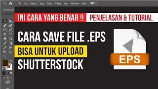 How to Save / Export EPS Files in Adobe Illustrator for Shutterstock Upload