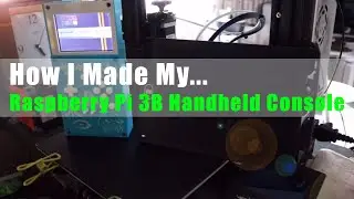 My Pi 3b Portable Handheld Console 3D Printed