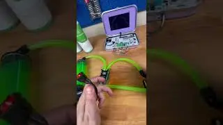 Water Cooled Raspberry Pi 4 @raspberrypi #raspberrypi