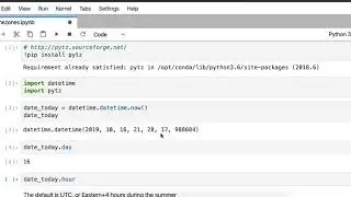 timezones in Python