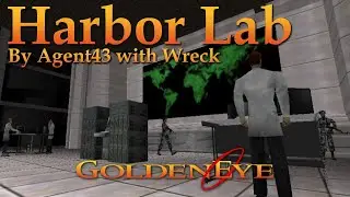 GoldenEye 007 N64 Custom Level - Harbor Lab