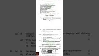 GE3151 PROBLEM SOLVING AND PYTHON PROGRAMMING | ANNA UNIVERSITY QUESTION PAPER MAY 2023 