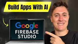 The EASIEST way to build apps with AI EVER (Google Firebase Studio)