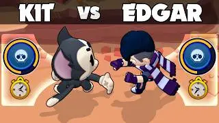 KIT vs EDGAR⭐ Brawl Stars