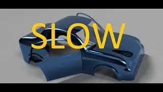 Autodesk Fusion 360: Car-body (lesson) SLOW