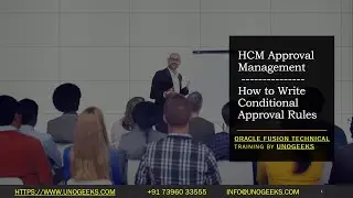 Oracle Fusion Technical Training | Oracle Fusion Technical Tutorials | Set Up Conditional Approvals