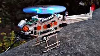 How To Make Helicopter - Amazing! Helicopter Diy
