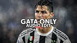 gata only (tiktok remix) - cris mj, floyymenor {edit audio}