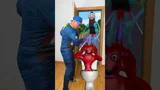 Giant Skibidi Ban Ban Toilet 027 