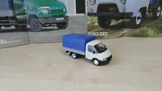 Обзор модели Газель 3302, масштаб 