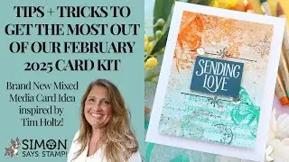 STAMPING UP THE WAZOO + February 2025 Card Kit Walkthrough!