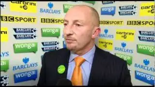 Ian Holloway after match interview - Blackpool - Man City