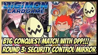 Digimon Card Game: BT6 Conquest Match with DPP! Round 3: Security Control Mirror Match