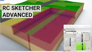 RC sketcher update. Quicker, easier and with additional features. Grasshopper Rebar.