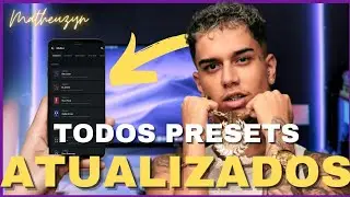 LANCEI TODOS OS PRESETS DO CANAL! Presets atualizados 2024🔥