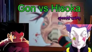 Speed Drawing Gon vs Hisoka ( Hunter x Hunter)