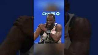 DRAYMOND GREEN RESPONDS TO REPORTER SAYING “YOU KNOW PEOPLE WORRY ABOUT YOU” 👀