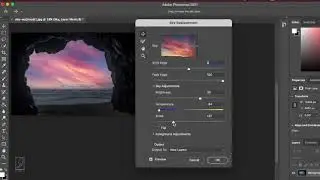الذكاء الاصطناعي  في الفوتوشوب ( تغيير لون السماء)  |   sky color in photoshop