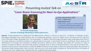 Laser Beam Scanning for Near to Eye Applications