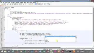 Tutorial 1 - Form Validation - Using  javaScript and PHP - Part 2/9 Name Validation