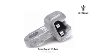Socket Eye W, WS Type for connecting pole line cable and equipment