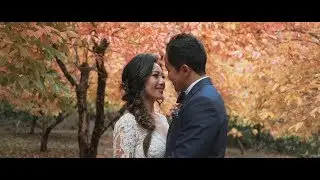 Amazing autumn wedding at Nestldown in Los Gatos