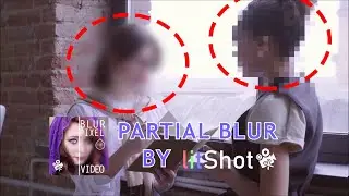 How to blur video partially and animate - litShot tutorial