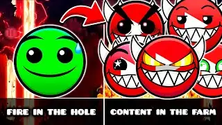 ALL FIRE IN THE HOLE But Everyone Is CONTENT IN THE FARM