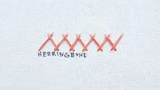 How to do the Herringbone Stitch