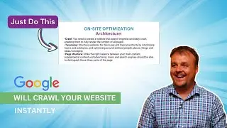 Optimize Website Structure For SEO Success ⏐ Google Will Crawl Your Website Instantly