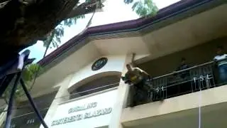 Rapelling @ Refresher Course Opening..