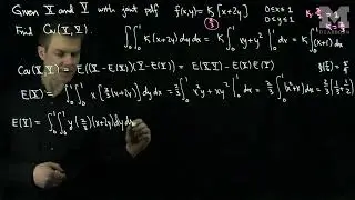 Finding the Covariance of Two Random Variables