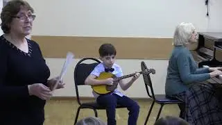 Мастер-класс преподавателя игры на домре  Зяблицевой Виктории Валерьевны