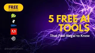 5 Free AI Tools That Feel Illegal to Know (No Credit Card)