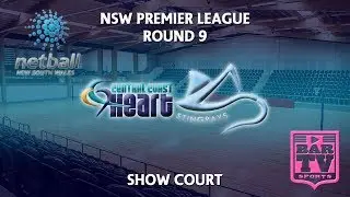 2018 Netball NSW Premier League Round 9 - U20s/Opens - Showcourt - Central Coast Heart v Stingrays