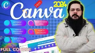 Facebook Post in Canva | Canva Tutorial For Beginners | Canva Full Course 2024