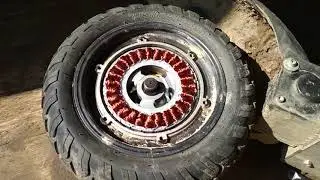 kugoo g booster треск из мотор колеса, треснул магнит