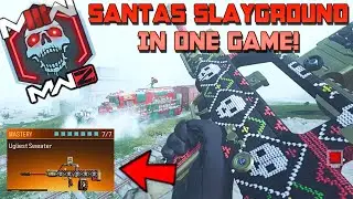 MWZ *NEW* HOW TO COMPLETE SANTAS SLAYGROUND IN 1 GAME! UNLOCK UGLIEST SWEATER BLUEPRINT! WARZONE 3