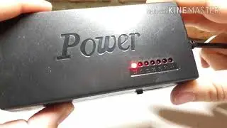 Demonstração da Fonte Universal para Notebook MY - 120W