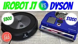 $300 iRobot Roomba j7 vs $1200 Dyson 360 Vis Nav Robot Vacuum Comparison