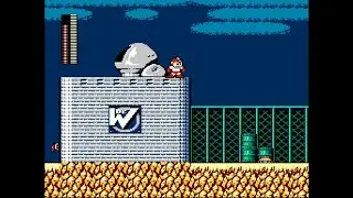 Mega Man 2-Walkthrough Wily Castle 1: Mecha Dragon-[No Damage]