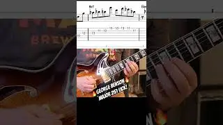 George Benson Major Key 251 Lick! Straight Fire 🔥 Jazz Guitar Lesson