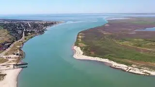 Ясенская переправа с высоты птичьего полёта! Краснодарский край! Супер!!))