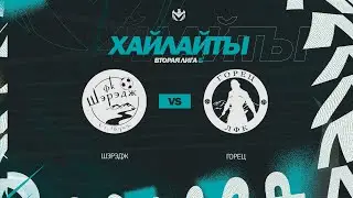 ХАЙЛАЙТЫ : ШЭРЭДЖ 🦅 ГОРЕЦ | Вторая лига Б | 2023 | 9 тур ⚽️ #LFLKBR
