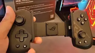First Look at ROG Tessen Mobile Gaming Controller 🎮 #Asus #Gaming #CES2024