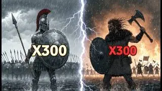 SPARTANS VS. VIKINGS | 300 vs. 300 | WHO WILL WIN!?