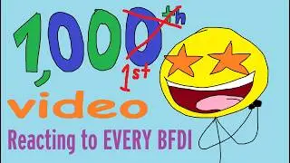 CARY REACTS TO EVERY BFDI EPISODE (1,001st video special!)