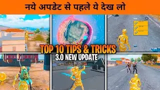 🔥 Top 10 New Tips & Trick and Guides of BGMI 3.0 New Update - Shadow Force Mode