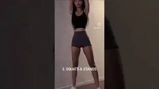 👯Easy Daily Legs Workout🔥Toned Lower Body (thighs, glutes etc.) 🔥